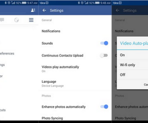 How do I Stop Videos Playing Automatically on Facebook- Disable Auto Playback