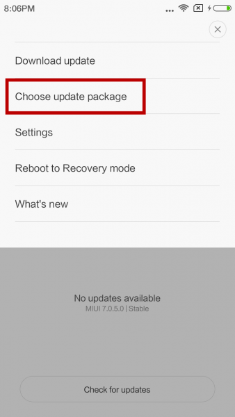 MIUI 7 update process 5