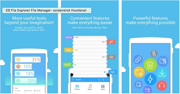 ES File explorer APK download