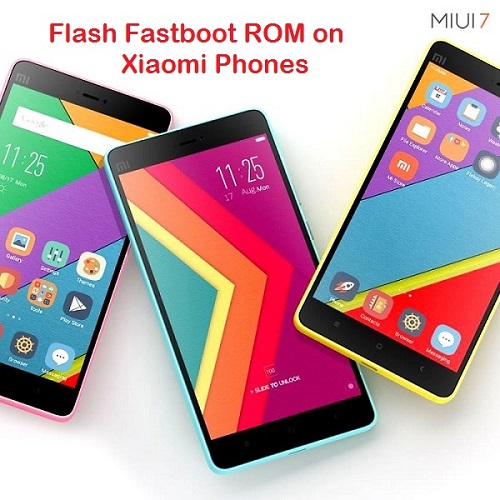 Flash fastboot ROM on xiaomi phones