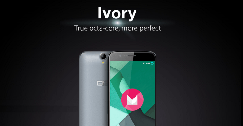 elephone ivory Android 6.0 Marshmallow update