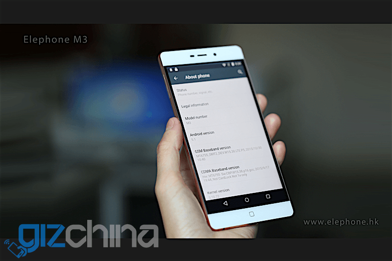 Elephone m3 photos 1
