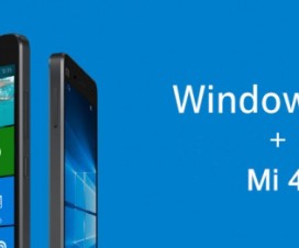 Xiaomi mi4 Windows 10