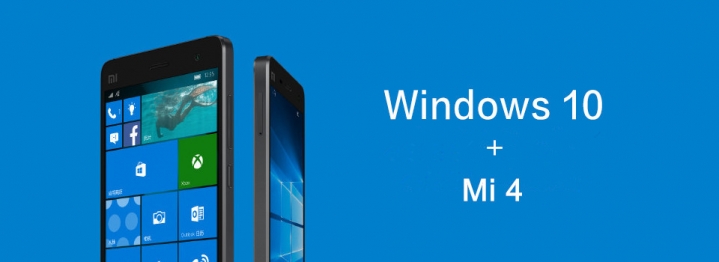 Xiaomi mi4 Windows 10