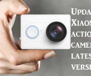 Xiaomi Yi action camera firmware update
