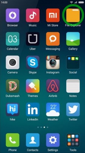 hidden folders miui 1