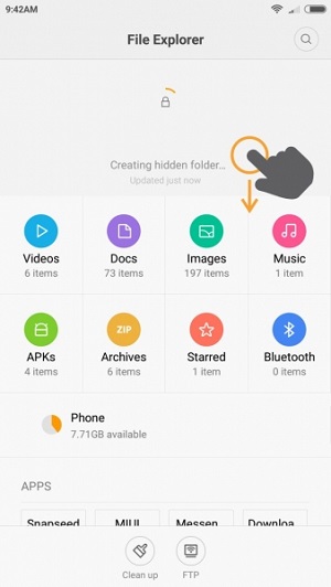 Redmi Note 4: Create Hidden Folder and Hide Files/Photos