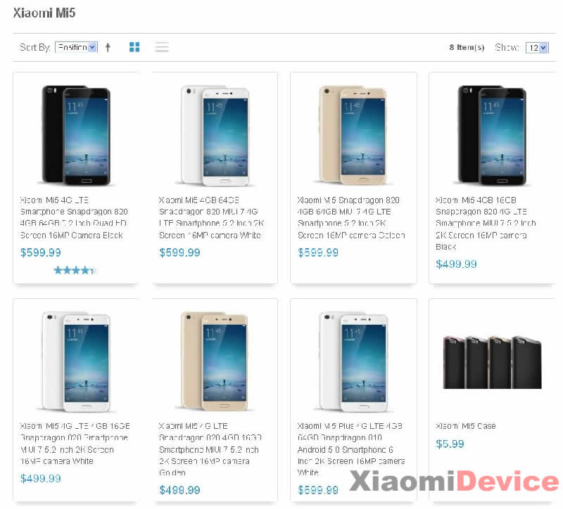 xiaomi mi5 leaks price specs
