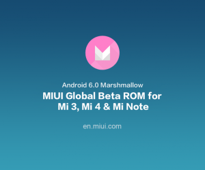 MIUI Global Beta ROM 6.3.17