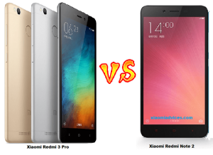 Xiaomi Redmi 3 Pro vs Redmi Note 3 vs Redmi Note 2