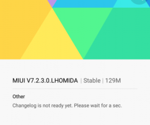 Xiaomi Redmi Note 3 (Pro) MIUI 7.2.3.0 LHOMIDA