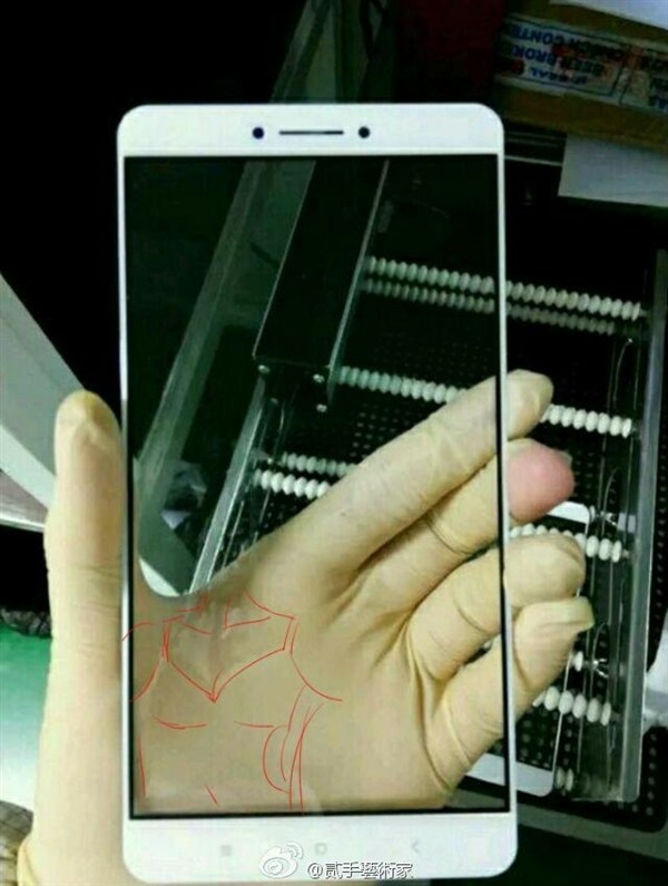 Xiaomi Max leaked display