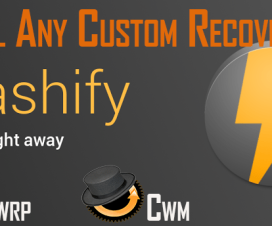 Download Flashify CWM TWRP recovery tool