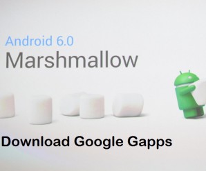 Gapps for Android 6.0 Marshmallow