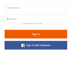 Mi account 1
