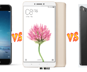 Xiaomi mi max vs mi5 vs mi4s