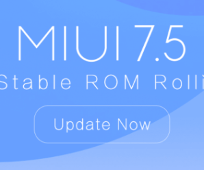 MIUI 7.5 update China Stable ROM
