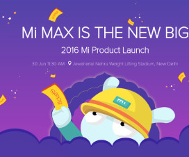 Mi Community, Mi Max launch details