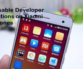 Disable developer options Xiaomi miui