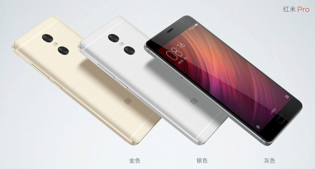 Xiaomi Redmi pro image gold