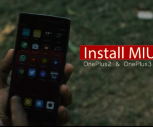 MIUI 8 for OnePlus 2 and OnePlus 3