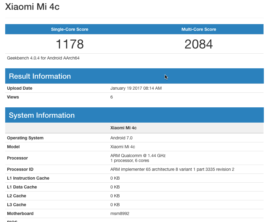 Xiaomi Mi4C nougat update1