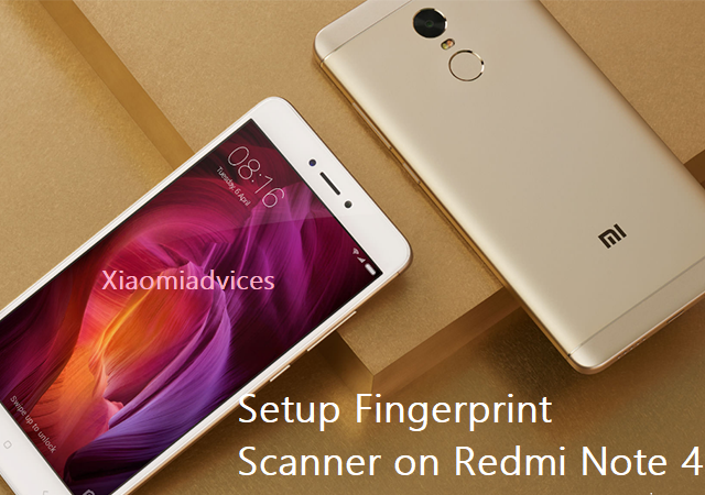 redmi note 4 fingerprint scanner