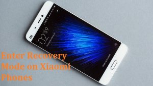 Enter recovery mode on Xiaomi miui phones