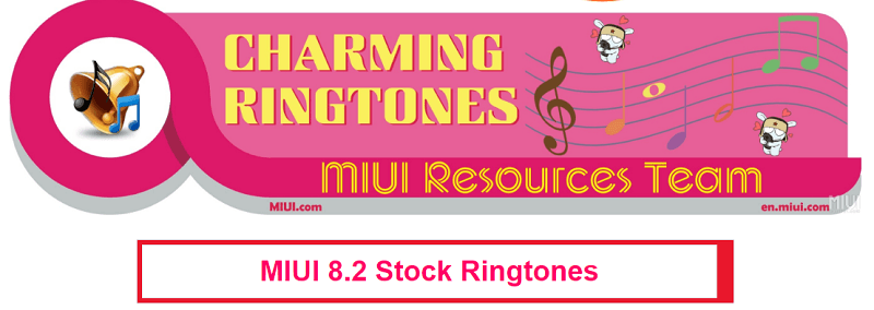 miui 8.2 stock ringtones