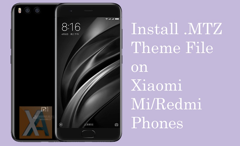 Install theme xiaomi4