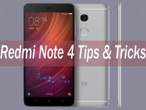 Redmi Note 4 tips & tricks