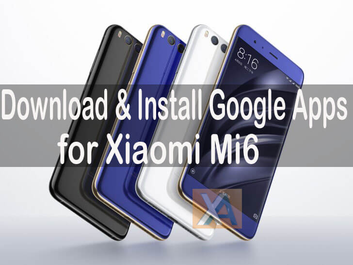 Xiaomi Mi6 Google Apps Play Store copy