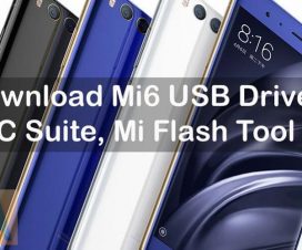 Xiaomi Mi6 USB Drivers, PC Suite copy