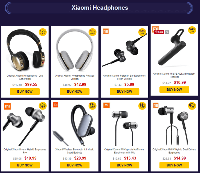 GearBest Xiaomi Tech sale 2