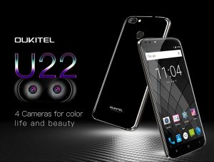 [Deal] OUKITEL U22: Buy World’s First 4 Cameras Smartphone for just $73.99