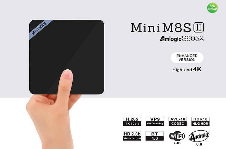 Mini M8S II TV Box 2