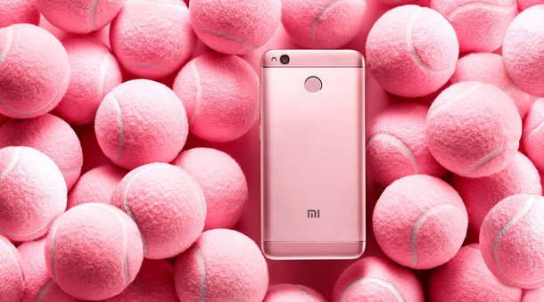 Xiaomi Redmi 4X pink