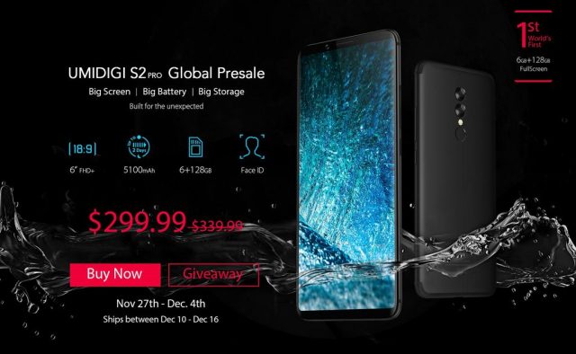 UMIDIGI S2 Pro presale