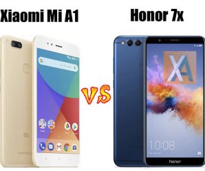 Xiaomi Mi A1 vs Honor 7X compare