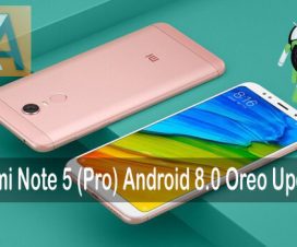 Xiaomi Redmi Note 5 Android 8.0 Oreo update download