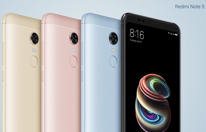 Xiaomi Redmi Note 5 Colors