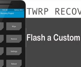 Flash Custom ROM using TWRP Recovery