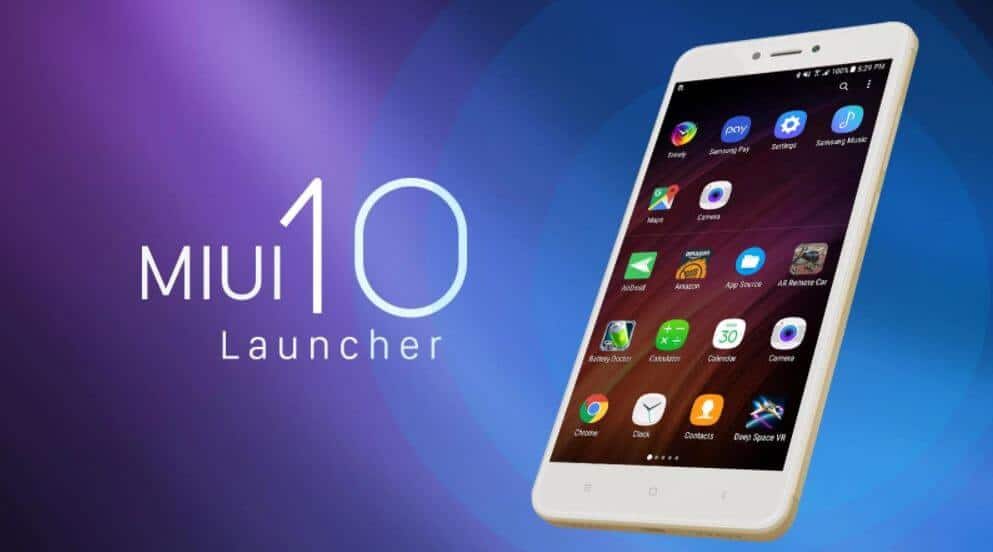 MIUI 10 Launcher Android1