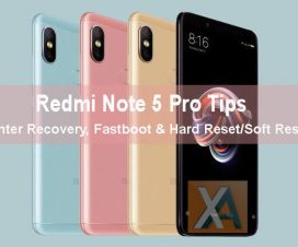 Redmi Note 5 Pro Tips recovery fastboot hard reset1