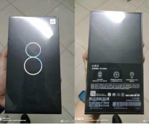 Xiaomi Mi 8 retail box