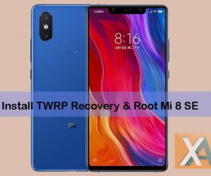 Install TWRP Recovery Root Xiaomi Mi 8 SE