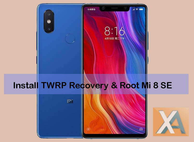 mi 8 se twrp install