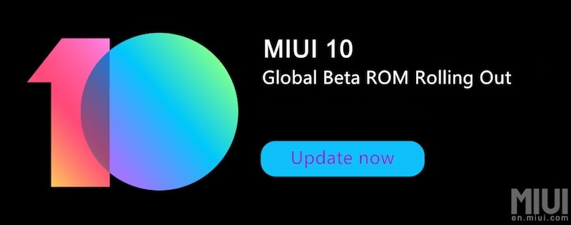 MIUI 10 Global Beta ROM for Xiaomi Download