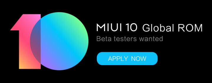 MIUI 10 Global ROM beta update apply