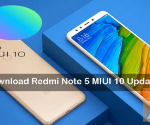 Redmi Note 5 MIUI 10 update download
